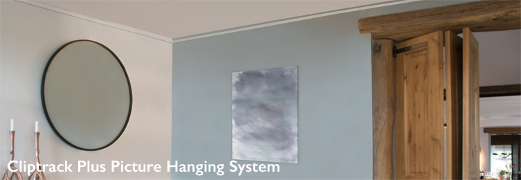 Shades Cliptrack Plus picture hanging system
